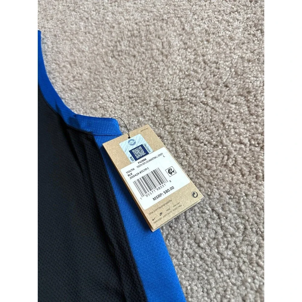 Kentucky Wildcats Nike Youth NWT Basketball Jersey Size Large